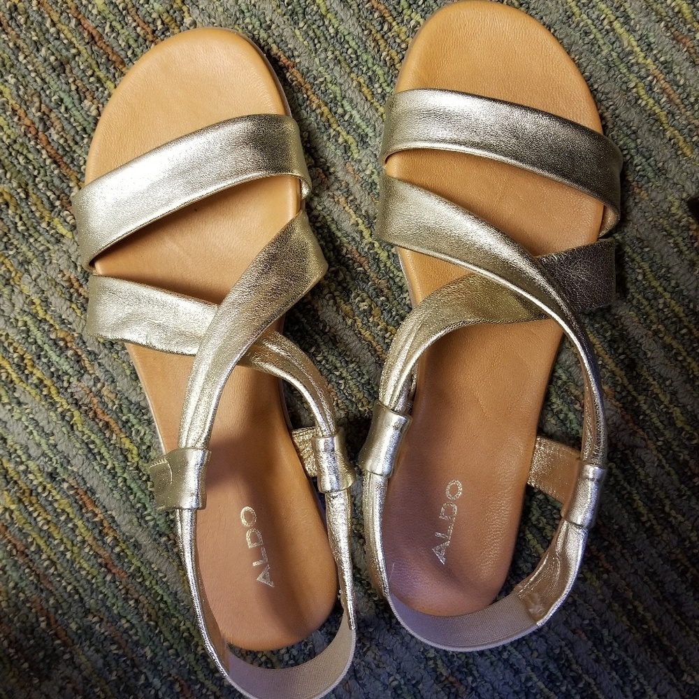 Gold Sandals